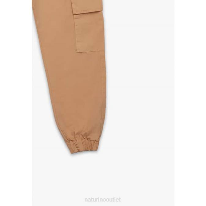Kids Naturino Beige JOSIAH Cargo Trousers J6T6608