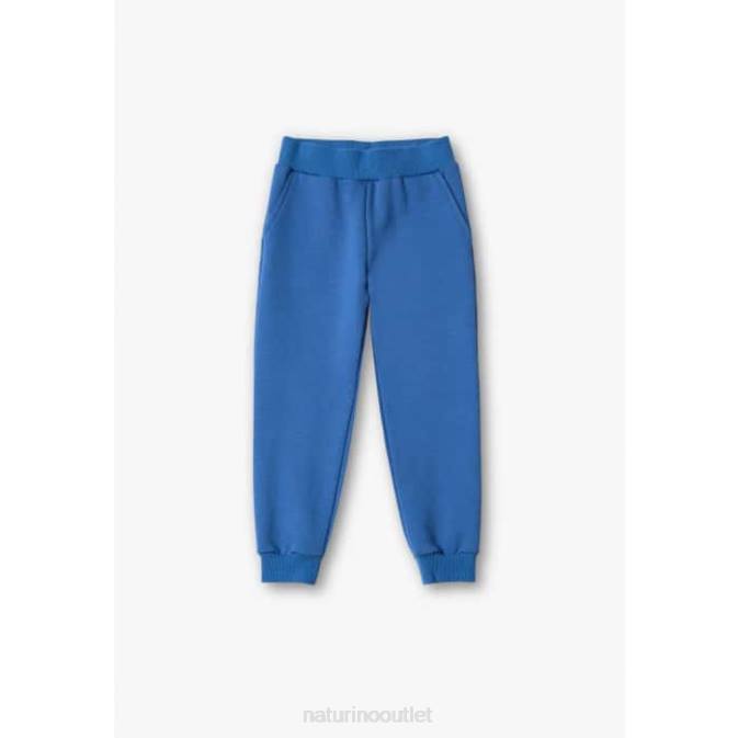 Kids Naturino Blue MILO Cotton Trousers J6T6611