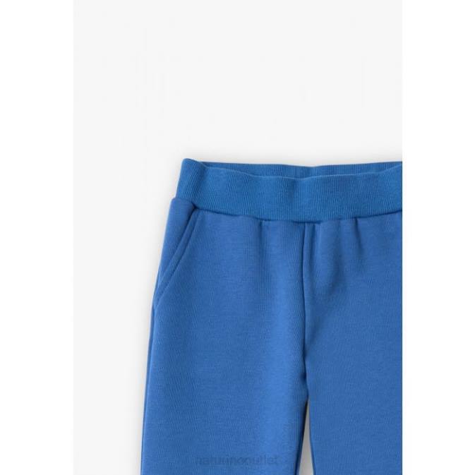 Kids Naturino Blue MILO Cotton Trousers J6T6611