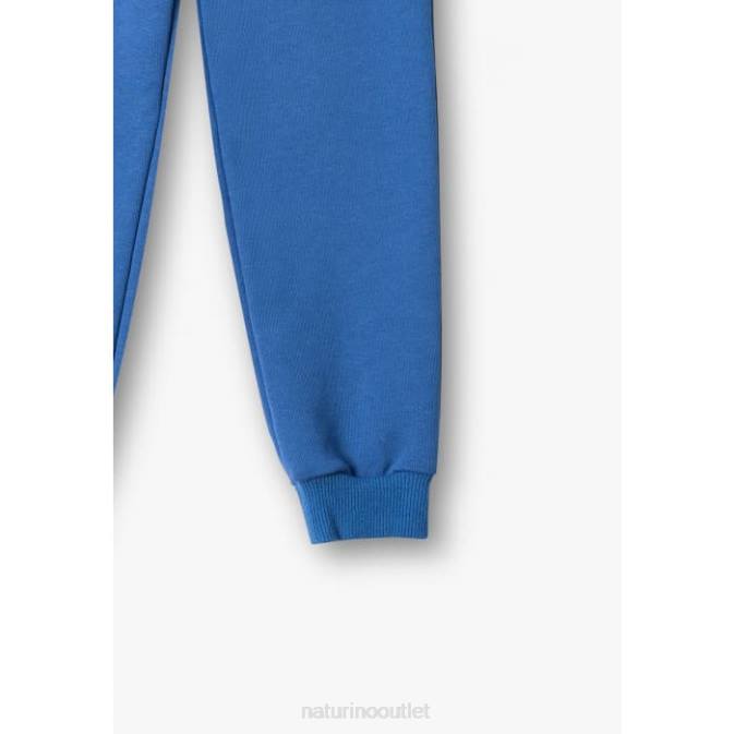 Kids Naturino Blue MILO Cotton Trousers J6T6611