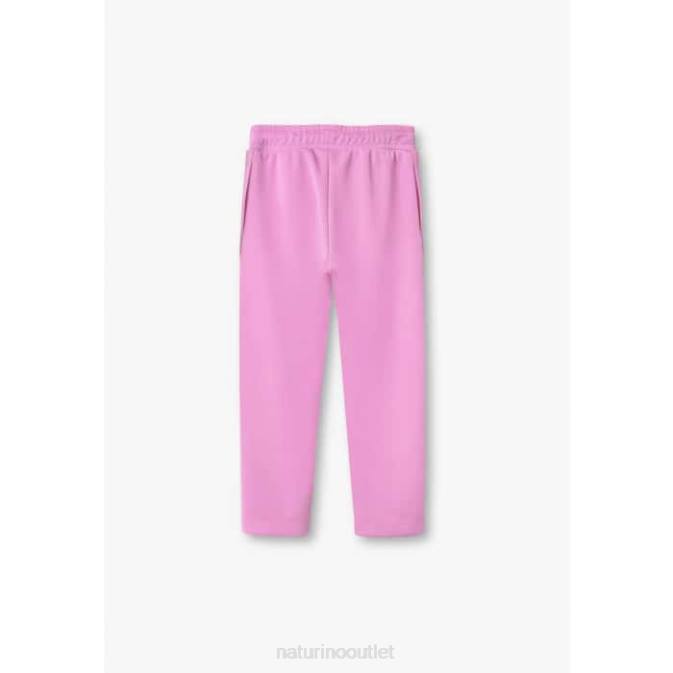 Kids Naturino Lilac GWEN Cotton Trousers J6T6610