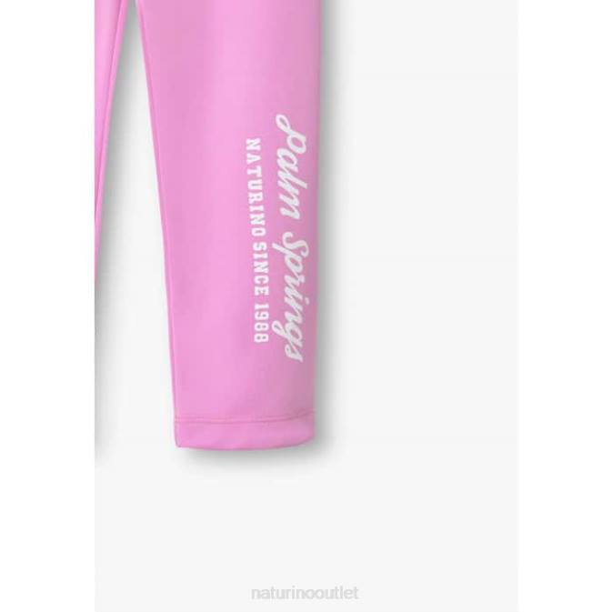 Kids Naturino Lilac GWEN Cotton Trousers J6T6610