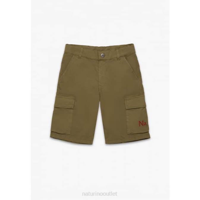 Kids Naturino Military HORACE Cargo Bermuda Shorts J6T6609