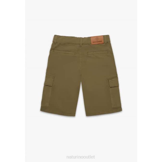 Kids Naturino Military HORACE Cargo Bermuda Shorts J6T6609