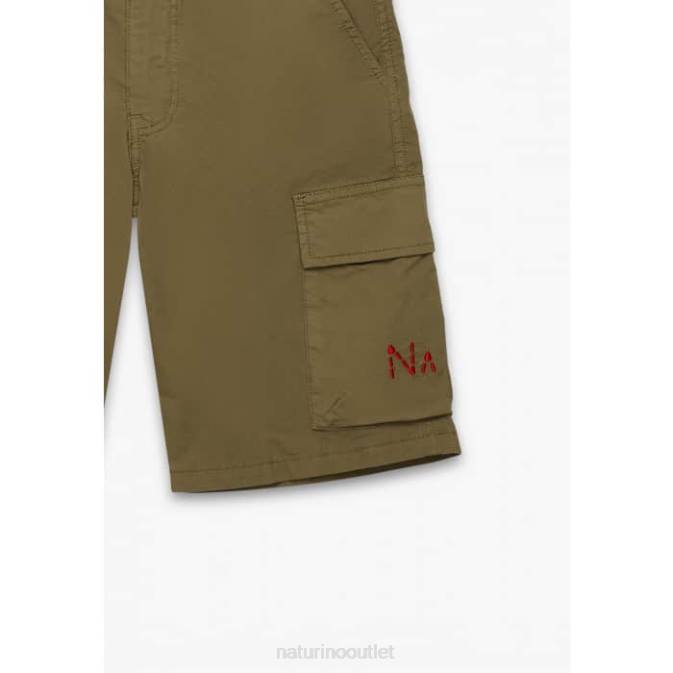 Kids Naturino Military HORACE Cargo Bermuda Shorts J6T6609