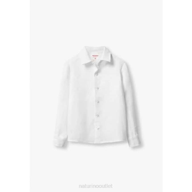 Kids Naturino White BAIREI Shirt J6T6619