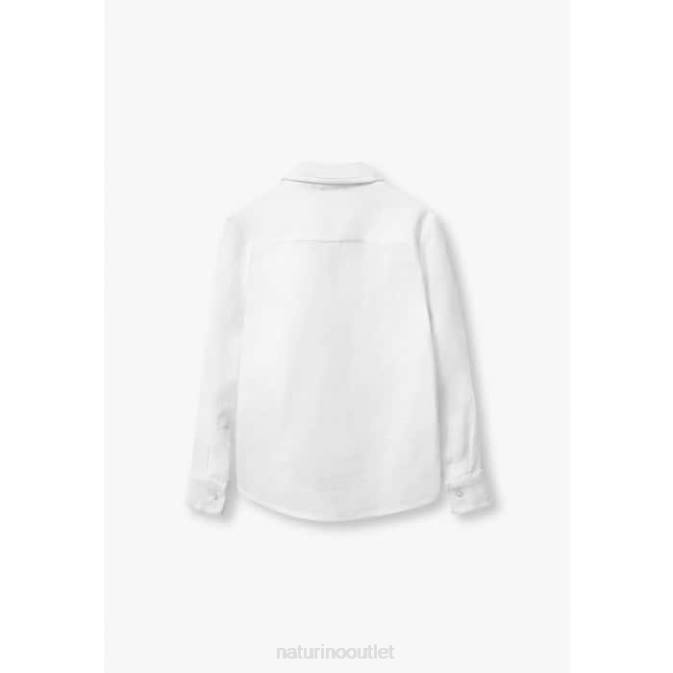Kids Naturino White BAIREI Shirt J6T6619