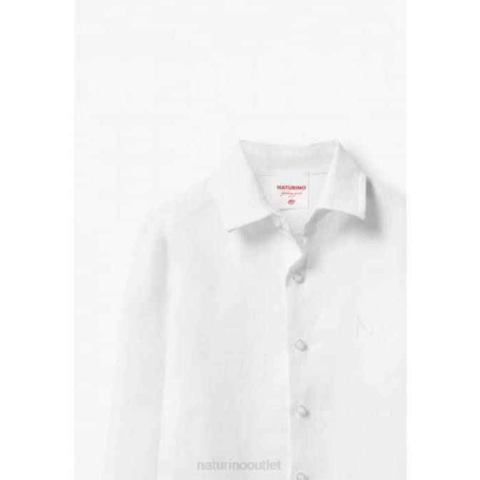 Kids Naturino White BAIREI Shirt J6T6619