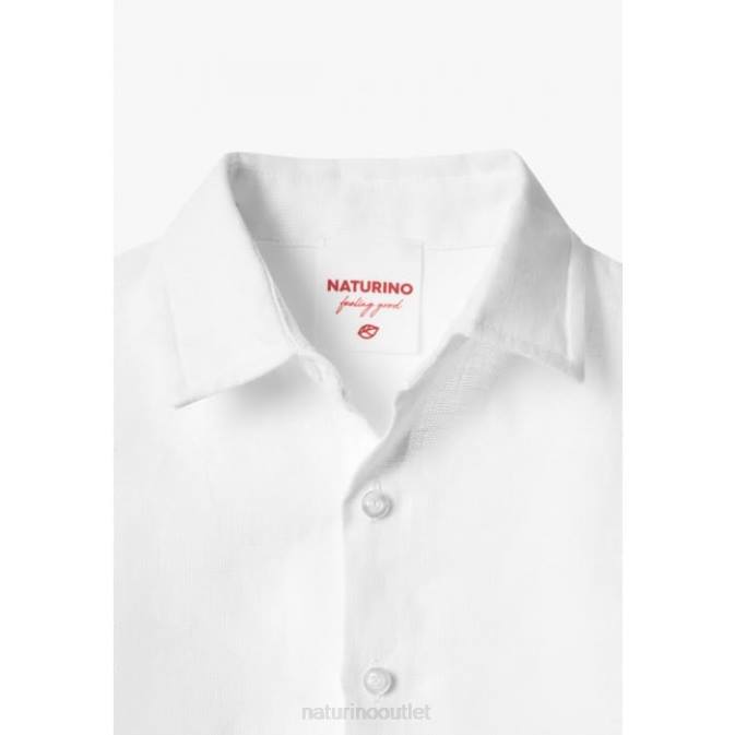 Kids Naturino White BAIREI Shirt J6T6619