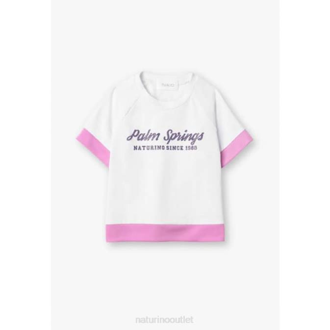 Kids Naturino White MANDY T-Shirts J6T6604