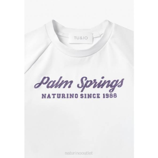 Kids Naturino White MANDY T-Shirts J6T6604