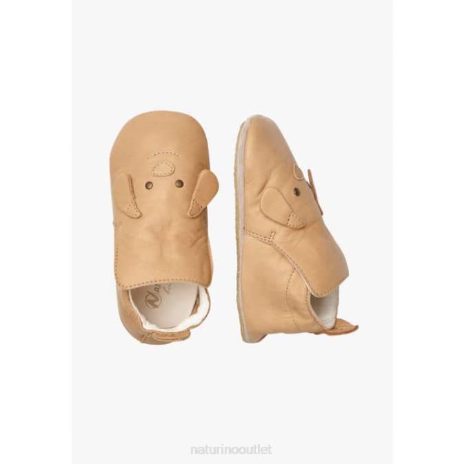 Baby Naturino Hazel DLIN Crib Shoes with Doggy Patch J6T69