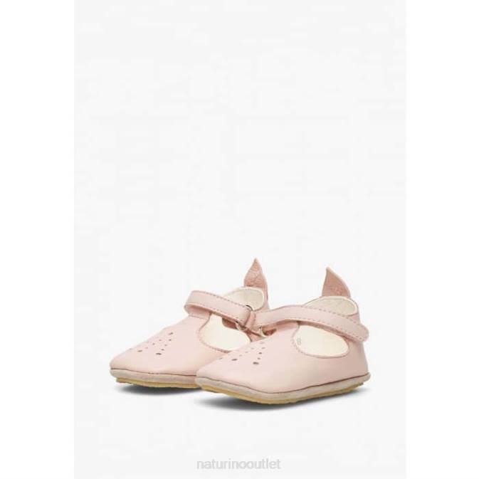 Baby Naturino Pink MUP Semi-Open Crib Shoes J6T613