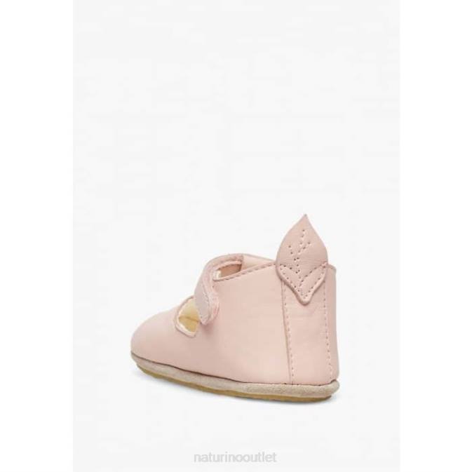 Baby Naturino Pink MUP Semi-Open Crib Shoes J6T613