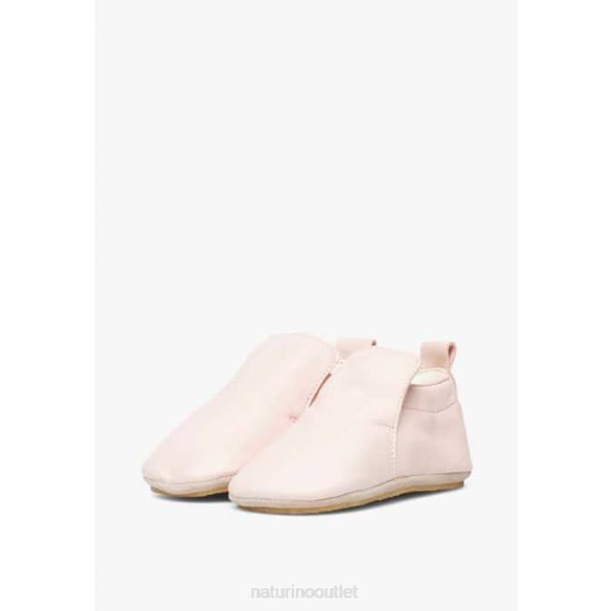 Baby Naturino Pink PLUMARD Nappa Leather Crib Shoes J6T63
