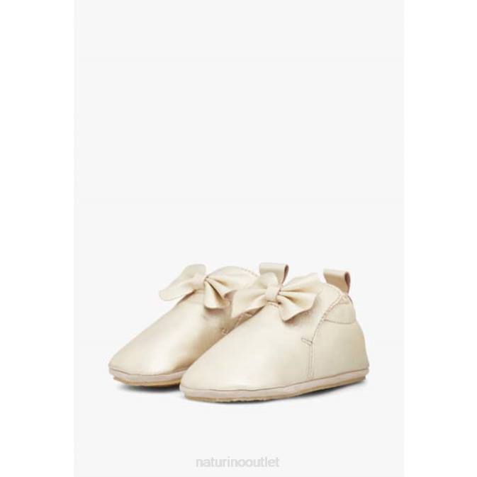 Baby Naturino Platinum PLOTE Crib Shoes with Bow J6T611