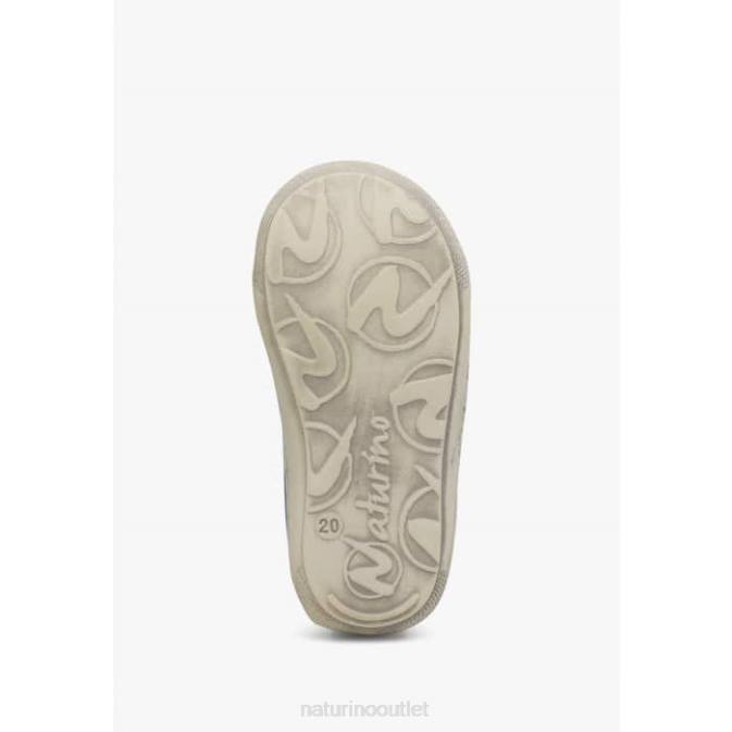 Kids Naturino Blue COCOON Canvas First Steps Shoes J6T6285