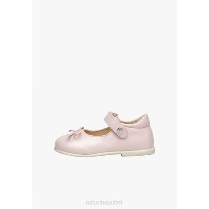 Kids Naturino Pink BALLET Leather Ballet Flats J6T6306