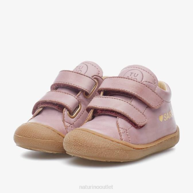 Kids Naturino Pink TWINS BABY VL First Steps Shoes J6T6599