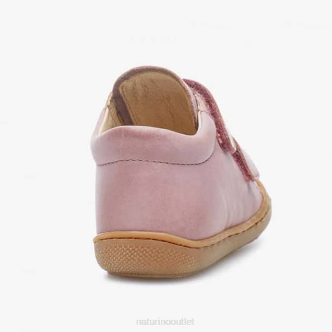 Kids Naturino Pink TWINS BABY VL First Steps Shoes J6T6599
