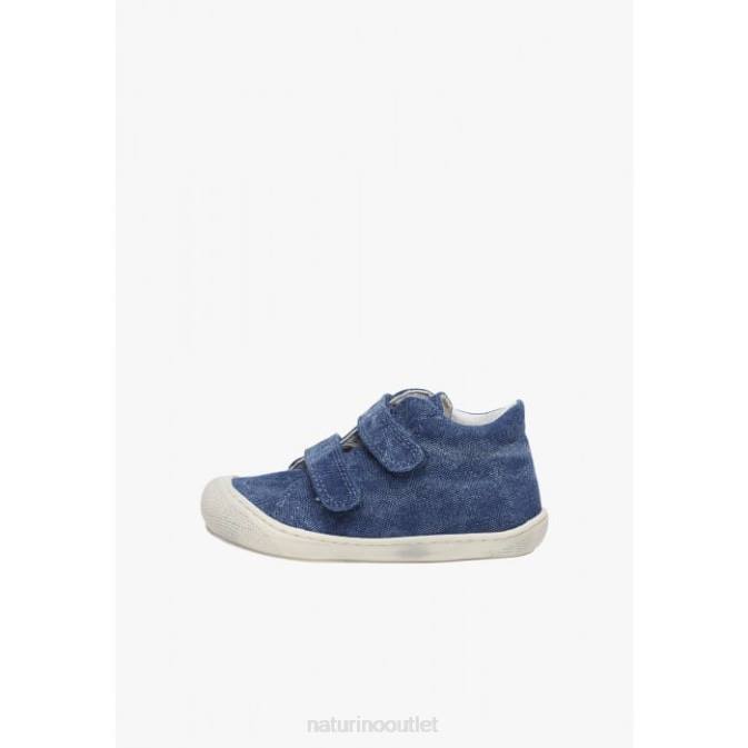 Kids Naturino Blue COCOON Canvas First Steps Shoes J6T6198