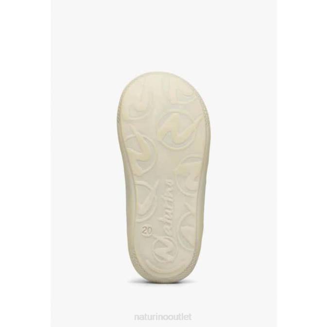 Kids Naturino Blue-Sky Blue COCOON VL Canvas First Steps Shoes J6T697