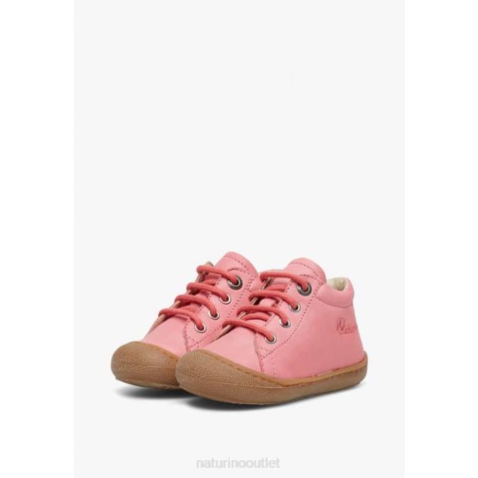 Kids Naturino Coral COCOON Napa Leather Toddler Shoes J6T6203