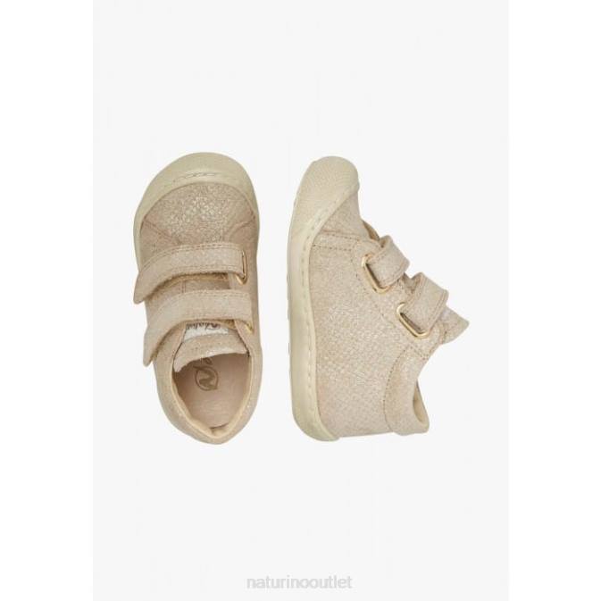 Kids Naturino Platinum COCOON VL Suede First Steps Shoes J6T688