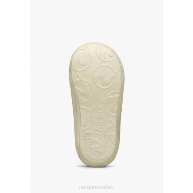 Kids Naturino Powder Pink COCOON Suede First Steps Shoes J6T686