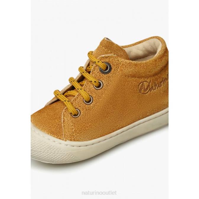 Kids Naturino Pumpkin COCOON Suede First Steps Shoes J6T6153