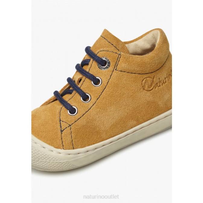 Kids Naturino Pumpkin COCOON Suede First Steps Shoes J6T696