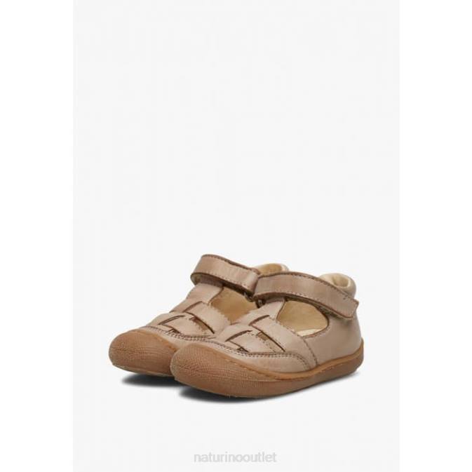 Kids Naturino Beige WAD First Step Sandals J6T6565