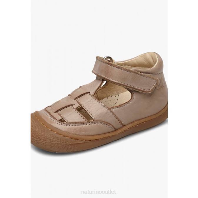 Kids Naturino Beige WAD First Step Sandals J6T6565