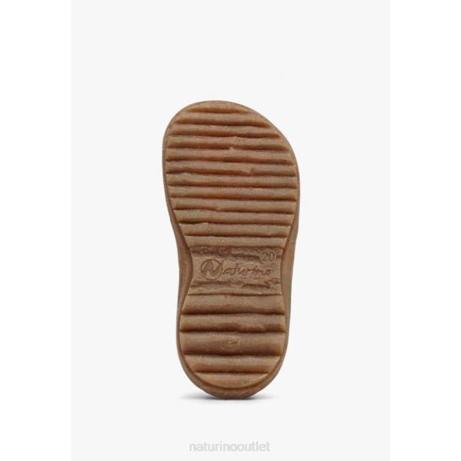 Kids Naturino Blue-Orange TAROR Nappa Leather Sandals J6T6236