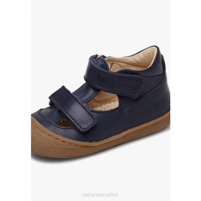 Kids Naturino Blue PUFFY Semi-Closed Sandals J6T6576