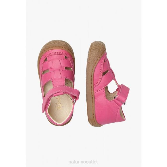 Kids Naturino Fuchsia WAD First Step Sandals J6T6568