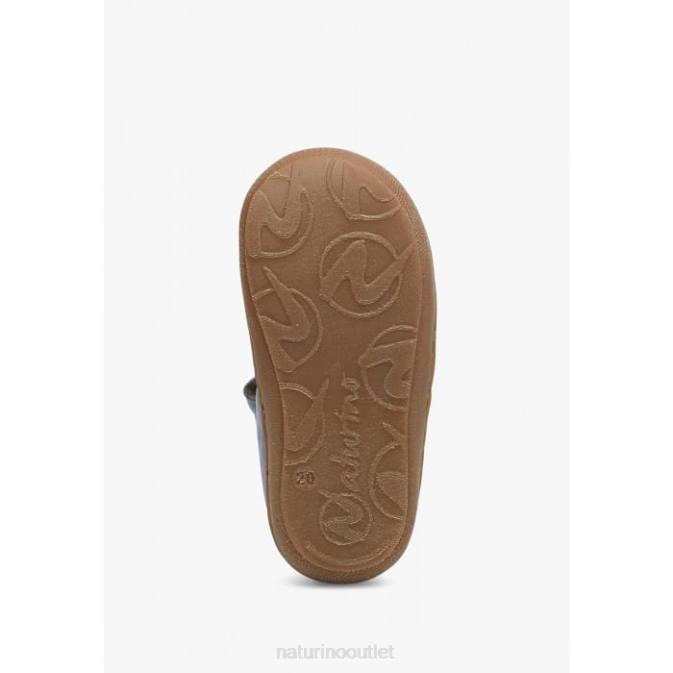 Kids Naturino Light Blue WAD First Step Sandals J6T6563