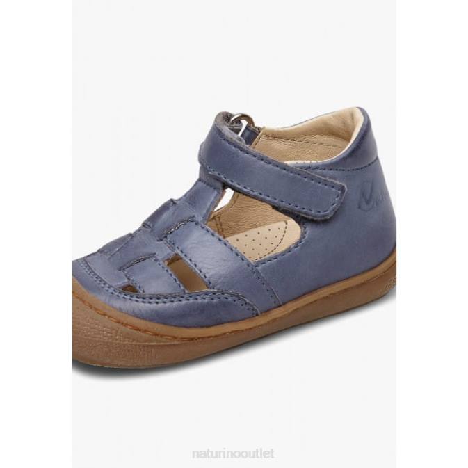 Kids Naturino Light Blue WAD First Step Sandals J6T6563