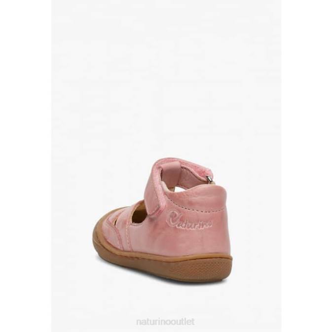 Kids Naturino Pink WAD First Step Sandals J6T6569