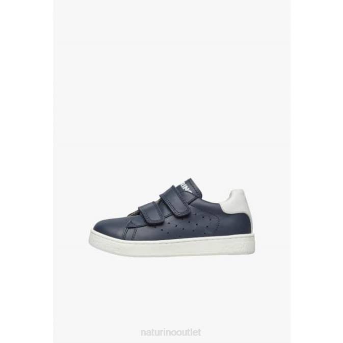 Kids Naturino Blue HASSELT 2 VL. Leather Sneakers J6T6375
