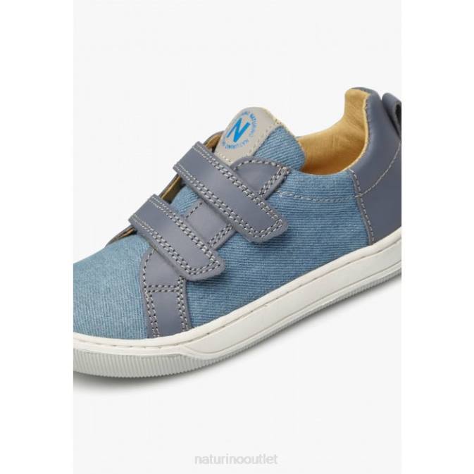 Kids Naturino Light Blue CALEB VL Denim Sneakers J6T6433