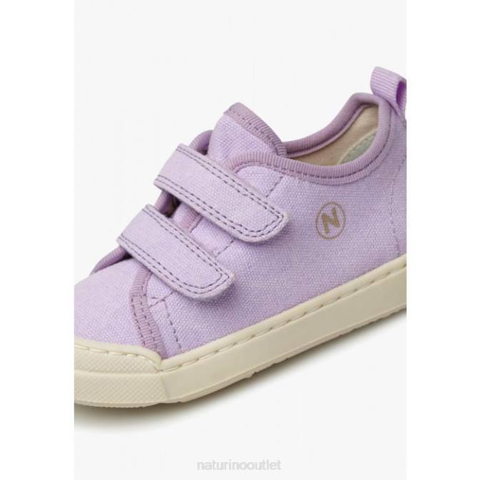 Kids Naturino Lilac MONREOS Fabric Sneakers J6T6494