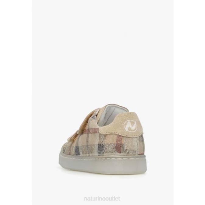 Kids Naturino Platinum EINDHOVEN VL Suede Sneakers J6T6515